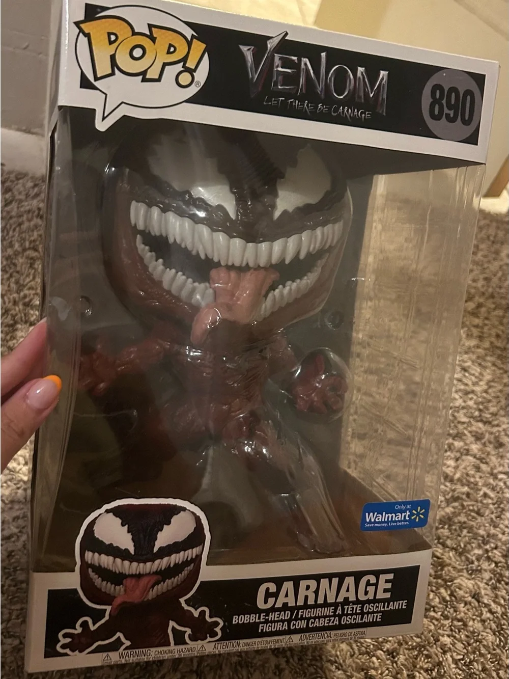 Venom Carnage Funko Pop 890